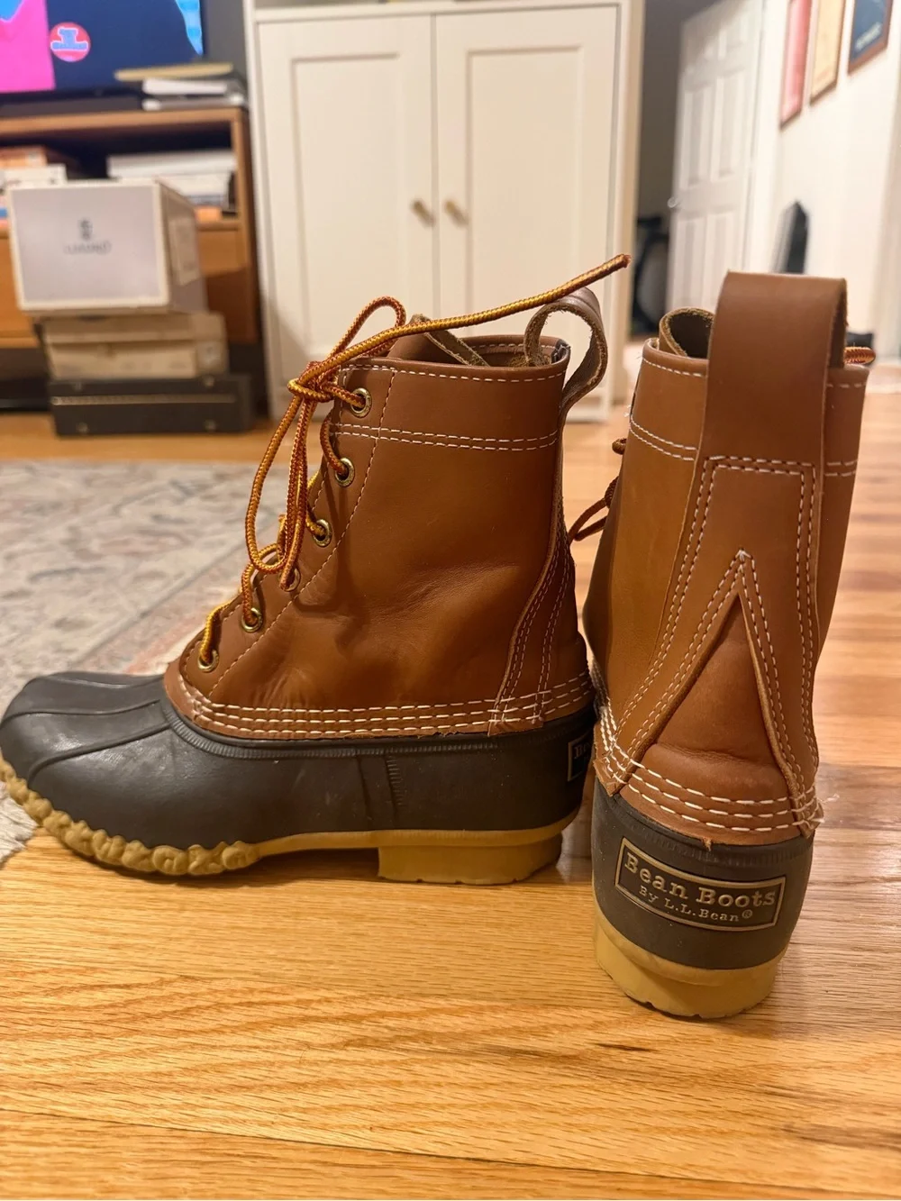 *LIKE NEW * L.L. Bean Bean Boots Brown/Black